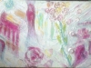 Mischtechnik auf Leinwand 50x100 cm.